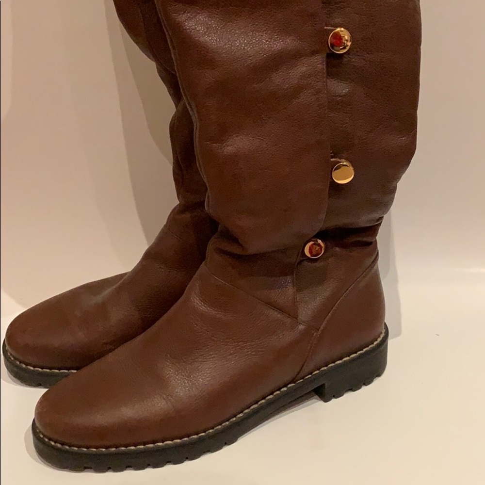 Kors Michale Kors Tall Leather Boot Size 9